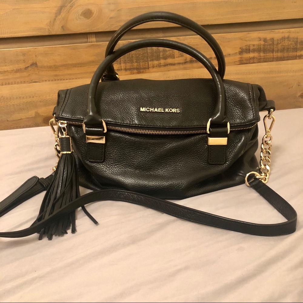 Michael Kors Weston Foldover Tassel Satchel